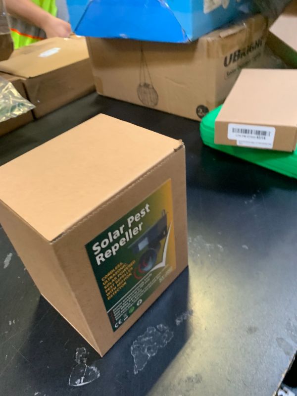 Photo 1 of 2026 Solar Ultrasonic Bird Repeller Outdoor,Woodpecker Deterrent for House,Pigeon Bird Deterrents for Outside Birds Repellent Scare Devices for Balconies Yard Garden Farm Orchard Animal Repellent