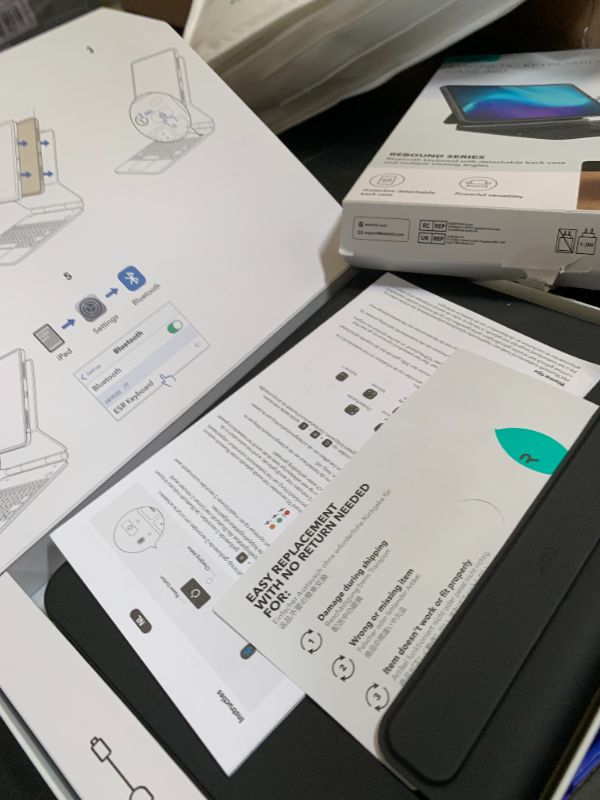 Photo 1 of iPad Pro 11 inch Case with Keyboard (M5 M4 2025 2024),Magnetic Detachable Magic Keyboard, Multi-Touch Trackpad,7-Color Backlit, Landscape/Portrait,160° Adjustable Stand for iPad Pro 11 5th Gen (Black)
