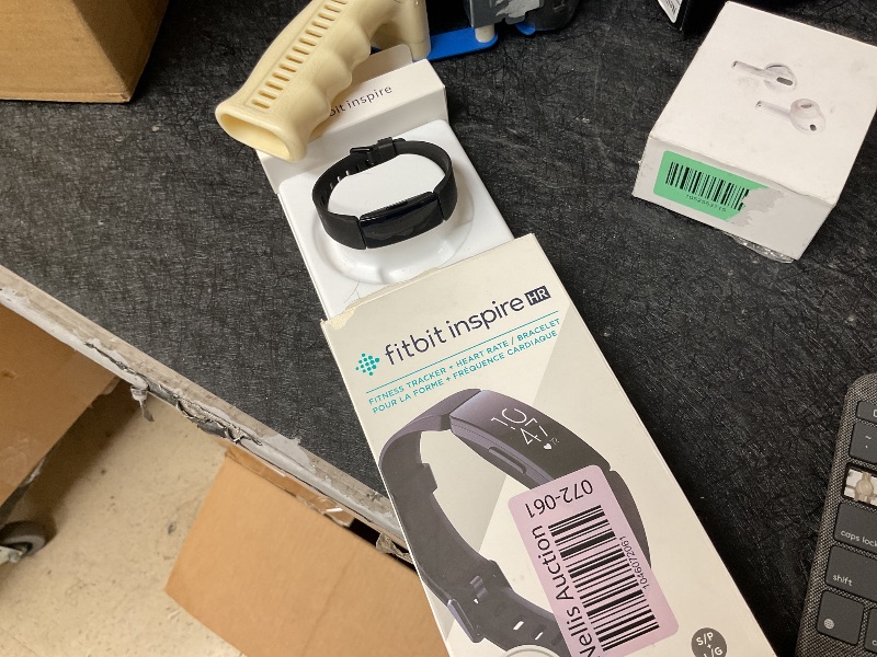 Photo 1 of Fitbit Inspire HR Heart Rate and Fitness Tracker, One Size (S and L Bands Included), 1 Count
