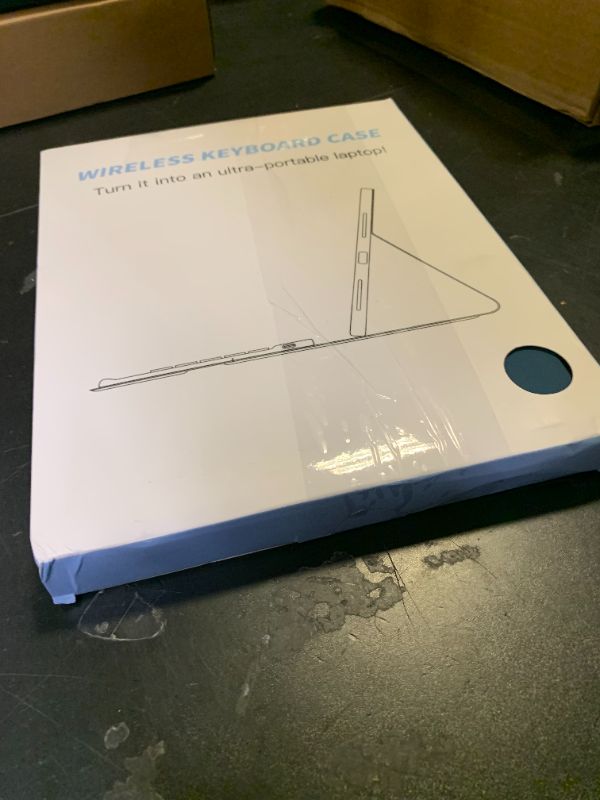 Photo 1 of Harvopu Compatible for iPad 11th 10th Generation Case with Keyboard, Folio Cover with Pencil Holder, Multi-Touch Trackpad, 7 Color Backlit, Detachable Keyboard for iPad (A16) 11th/10th Gen (Navy Blue)