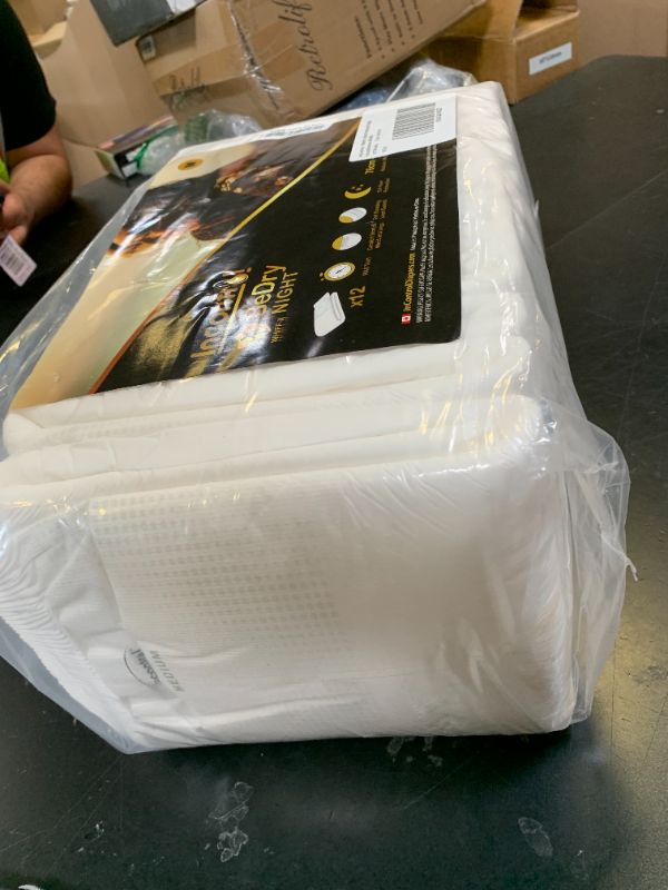 Photo 1 of InControl BeDry Ultra Premium Night Incontinence Tabbed Briefs for Women and Men - Adjustable Unisex Maximum Absorbency Disposable Diapers with Whiff-X Odor Elimination Technology (Medium, 12 Pack)