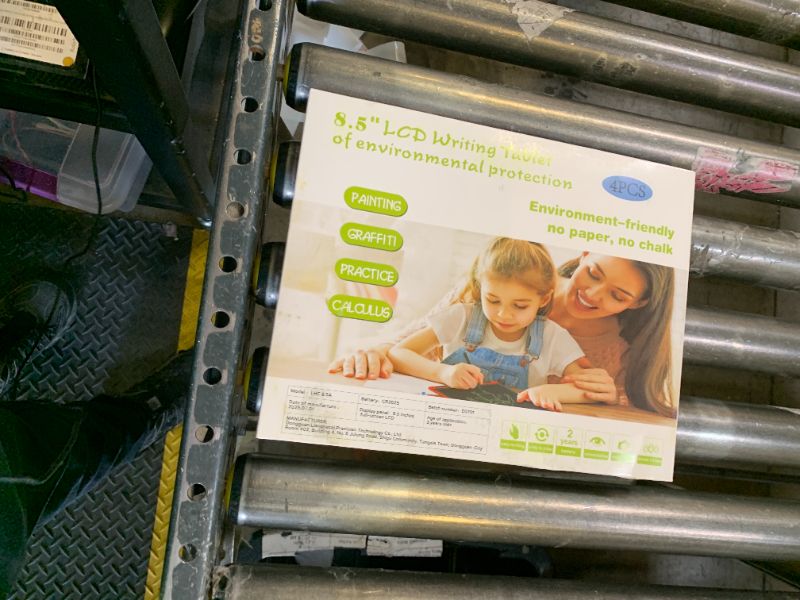 Photo 1 of [4 Pack] Genialba LCD Writing Tablet 8.5-Inch Colorful Doodle Board, Toddler Learning Educational Toys Gifts for 3-8 Years Old Girls and Boys, Electronic Drawing Pad for Kids (Pink&Blue&Green&Purple)