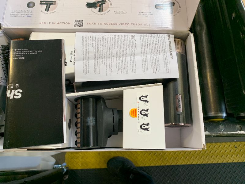 Photo 1 of Shark SpeedStyle Pro Professional Performance High-Velocity Hair Dryer System with Scalp Shield and IQ Speed Styling & Drying Suite, Straight and Wavy Hair, Lightweight, Ionic, No Heat Damage, HD731