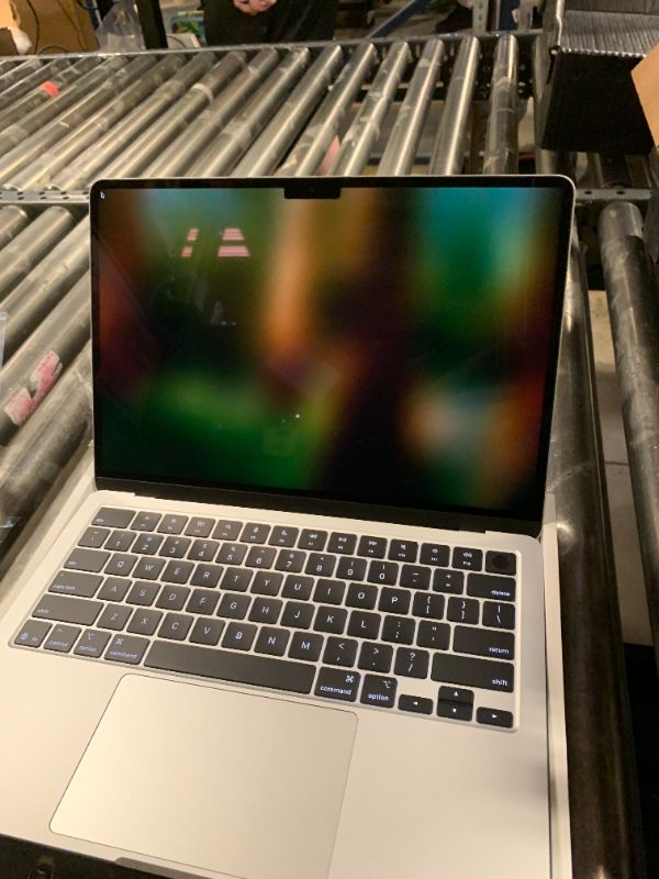 Photo 1 of Apple 2025 MacBook Air 13-inch Laptop with M4 chip: Built for Apple Intelligence, 13.6-inch Liquid Retina Display, 16GB Unified Memory, 256GB SSD Storage, 12MP Center Stage Camera, Touch ID; Silver