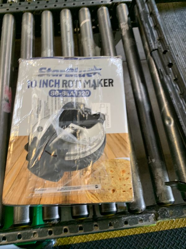 Photo 1 of 10inch Roti Maker by StarBlue with FREE Roti Warmer and Removable Handle - The automatic Stainless Steel Non-Stick Electric machine to make Indian style Chapati, Tortilla, Roti AC 110V 50/60Hz 1200W