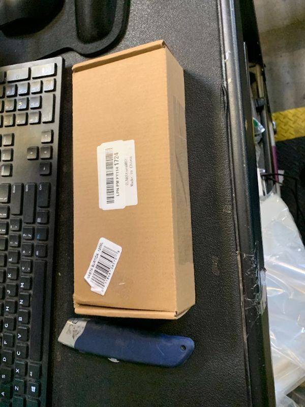 Photo 1 of ReigaHood US Flat Slot Storm Door Handle Complete Set Fits for Larson and Wright Screen Door Hardware, 2-1/2" Handle PZ, 7/8" Backset, 7-1/4" Trimplate H.C., Non-Handed, Matte Black