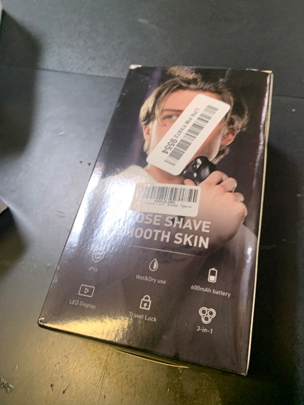 Photo 1 of rategist Cordless Electric Razor for Men: 3-in-1 Electric Shavers for Men - IPX7 Waterproof & Precision Blades - Turbo Speed Travel Kit for Beard Nose Sideburns