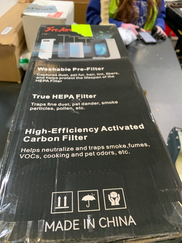 Photo 1 of Air Purifiers for Home Up to 2600 Ft², Air Purifier with Washable Filter & Air Quality Display, Powerful Turbo Mode Air Cleaner for Pet Hair Odors Smoke Dust, for Home/Pets/Living Room