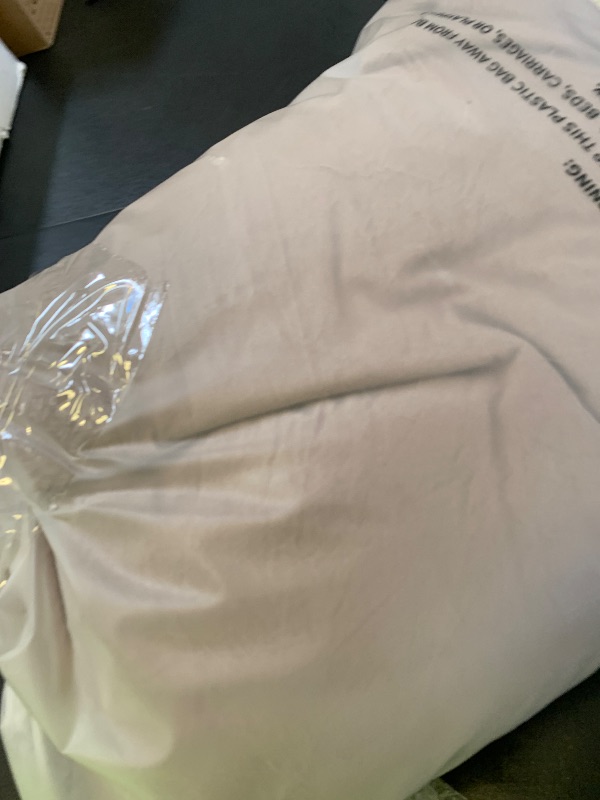 Photo 1 of MooMee Bedding Duvet Cover Set 100% Washed Cotton Linen Like Textured Breathable Durable Soft Comfy (Solid Brown, Queen 90"x90")