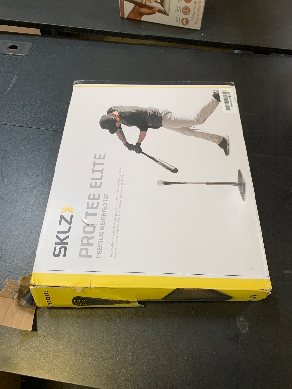 Photo 1 of SKLZ Pro Elite Heavy-Duty Adjustable Baseball and Softball Batting Training Tee Black