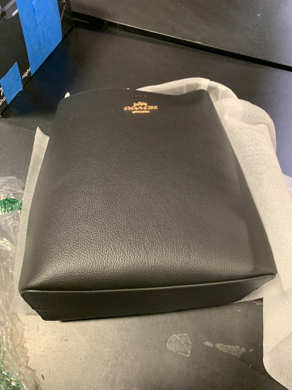Photo 1 of COACH Town Bucket Bag, Black Oxblood