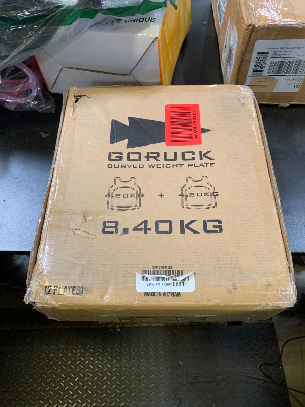 Photo 1 of GORUCK 9.25LB Curved Ruck Plate Compatible with GORUCK Rucking Weight Vest