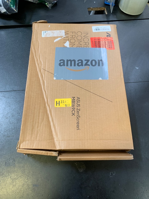 Photo 1 of ASUS ZenScreen 16” Portable USB Monitor (MB169CK) - Full HD, IPS, Dual USB-C, Mini-HDMI, Eye Care, Flicker Free, Blue Light Filter, Anti-Glare Surface, 360° Kickstand, 3 yr Warranty