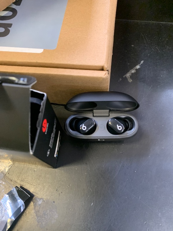 Photo 1 of LOCKED …………….Beats Studio Buds - True Wireless Noise Cancelling Earbuds - Compatible with Apple & Android, Built-in Microphone, IPX4 Rating, Sweat Resistant Earphones, Class 1 Bluetooth Headphones - Black
