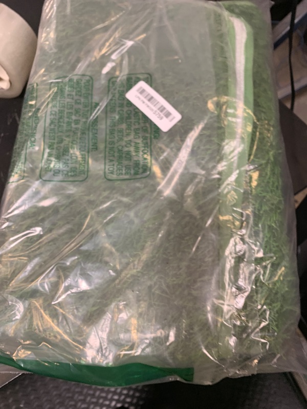 Photo 1 of 28" x 35" Large Grass Pad for Dogs Potty, Artificial Grass, Soft Fresh Dog Potty Training Rug, Dog Pee Pad, Pet Feeding Mat, Waterproof, Easy-Clean Rubber Backing Indoor/Outdoor