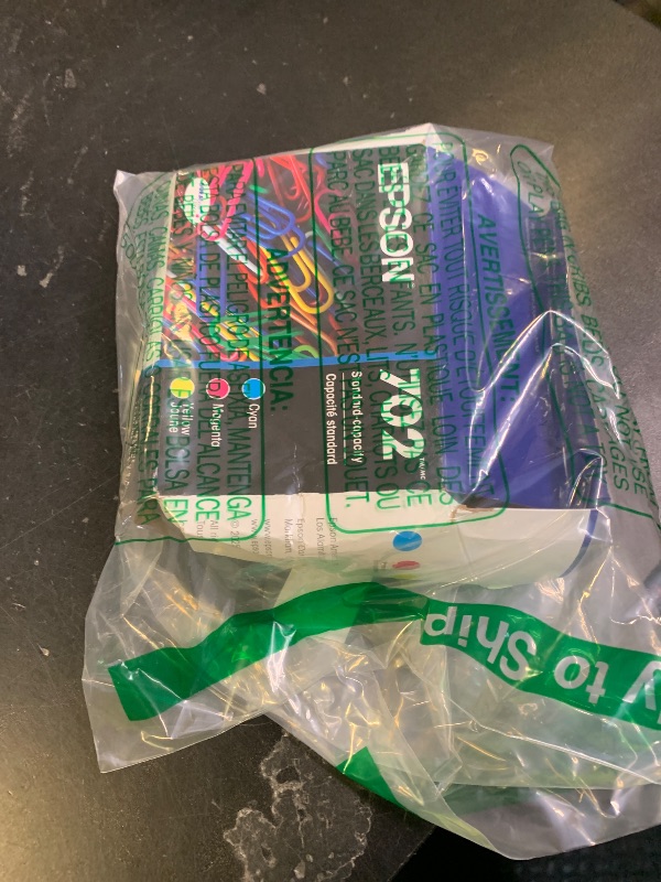 Photo 1 of EPSON 702 DURABrite Ultra Ink Standard Capacity Color Combo Pack (T702520-S) Works with WorkForce Pro WF-3720, 3730, 3733