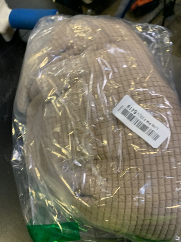 Photo 1 of LA MEACK Couch Cushion Cover Chaise Lounge Cover Washable Separate Seat Chaise Couch Cover Stretch Sectional Sofa Slipcover(1 Piece for Chaise or Sofa 3-Seater, Khaki)