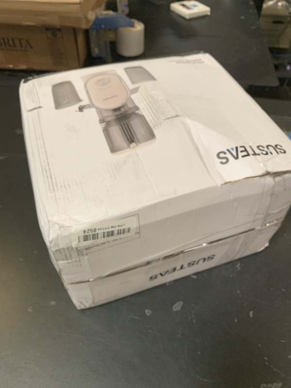 Photo 1 of SUSTEAS Cold Press Juicer, 5.3" Feed Chute Slow Masticating Machines with 300W, Fit Whole Fruits & Vegetables, High Juice Yield, Easy to Clean, White