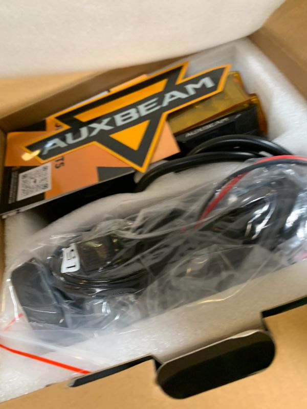 Photo 1 of Auxbeam V-MAX Series 4in 92W Round LED Pods with Amber Covers, Side Shooter LED Offroad Driving Light with DRL, 270° Combo Beam Pattern Universal Auxiliary Light for Truck ATV Wrangler Ford Pickup