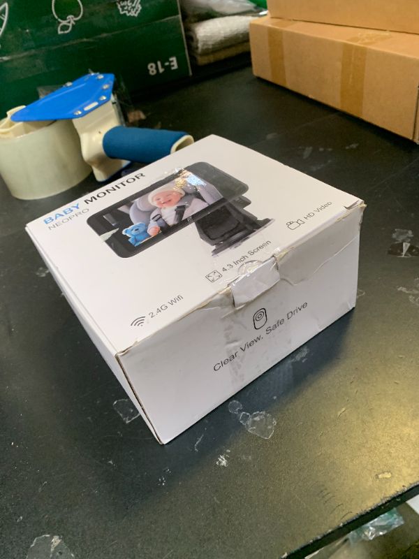 Photo 1 of Totsafe Wireless Baby Car Camera, Car Baby Monitor No Wi-Fi Needed, Auto Night Vision IR-Cut Adjustable Lens, Long Battery for Rear-Facing Seat Long Trips, Newborn Travel Essentials