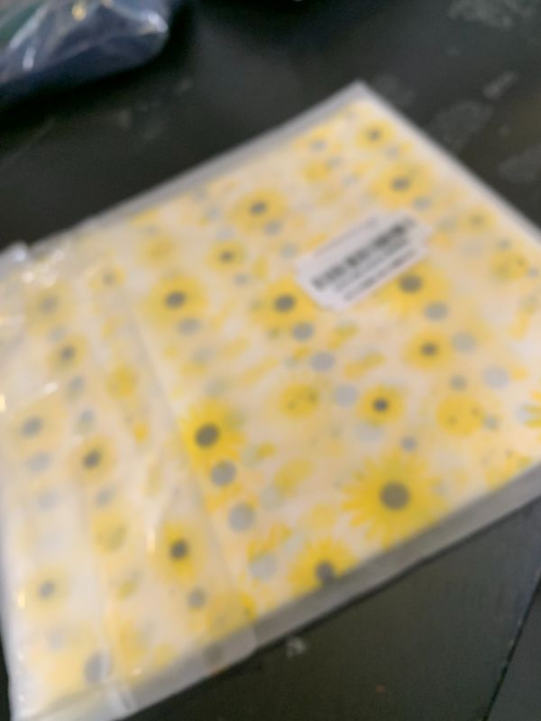 Photo 1 of 100 Pcs Wax Paper Sheets for Food, Sunflower Wax Papers for Food Sandwich Wrap Paper Deli Wraps, Waterproof Oil-proof Picnic Basket Liners with Sunflower Pattern for Kitchen Handmade Food