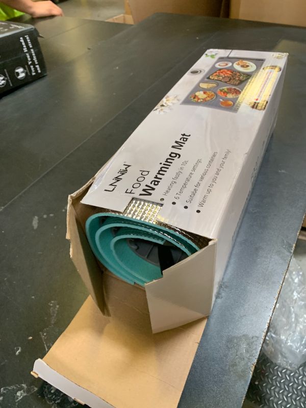 Photo 1 of Extra Large Food Warming Mat with Heat-Resistant Pad, 36X15 Inch, 6 Temperature & 6 Timer Settings, Child Lock Safety,Food Warmer Chafing Dishes Fits for Family Dinners and Parties