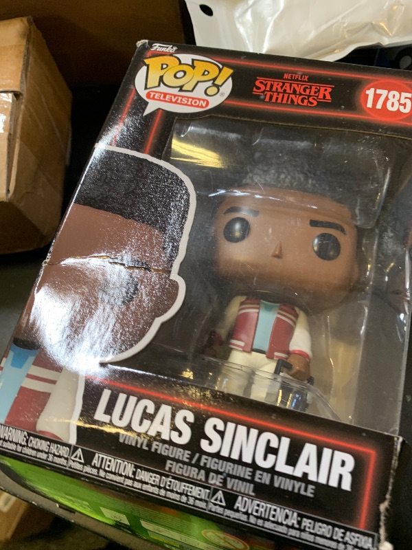 Photo 1 of Funko Pop! TV: Stranger Things - Lucas Sinclair - Collectable Vinyl Figure - Gift Idea - Official Merchandise - Toys for Kids & Adults - TV Fans - Model Figure for Collectors and Display