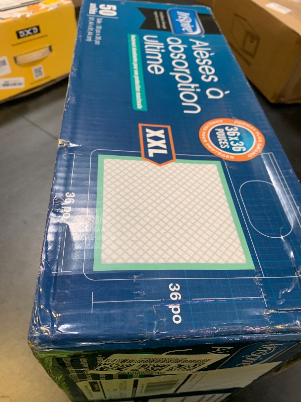 Photo 1 of Inspire Extra Large Super Absorbent Disposable Bed Pads for Chronic Incontinence Ultra Thick and Absorbent Bed Pads Disposable Adult | Pee Pads for Adults (36" X 36" Pack of 50)