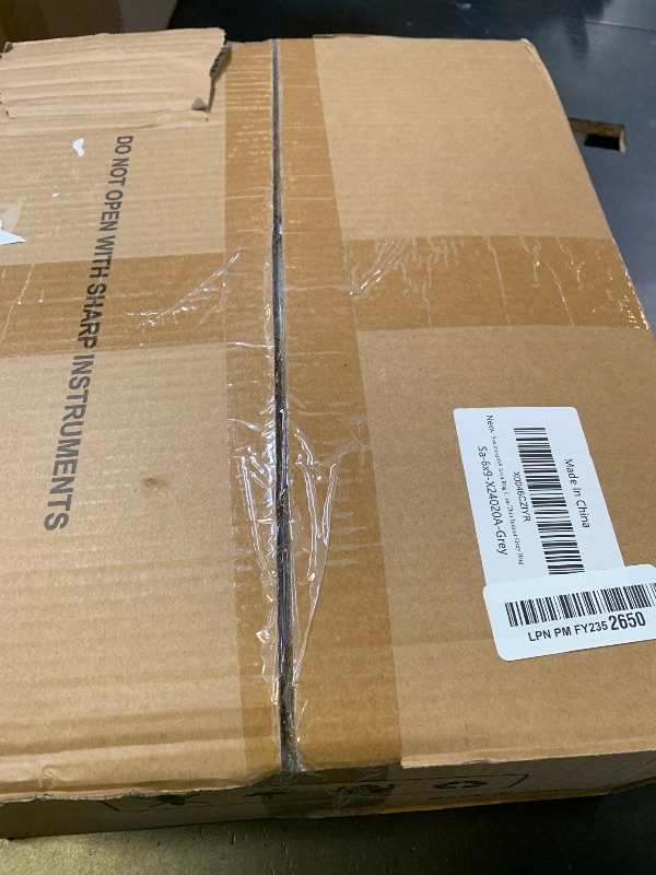 Photo 1 of Soalmost 6x9 Area Rug for Living Room Washable 6x9 Gray Rug Non-Slip Modern Rugs for Bedroom Dinning Room Ultra-Thin Indoor Grey Rug