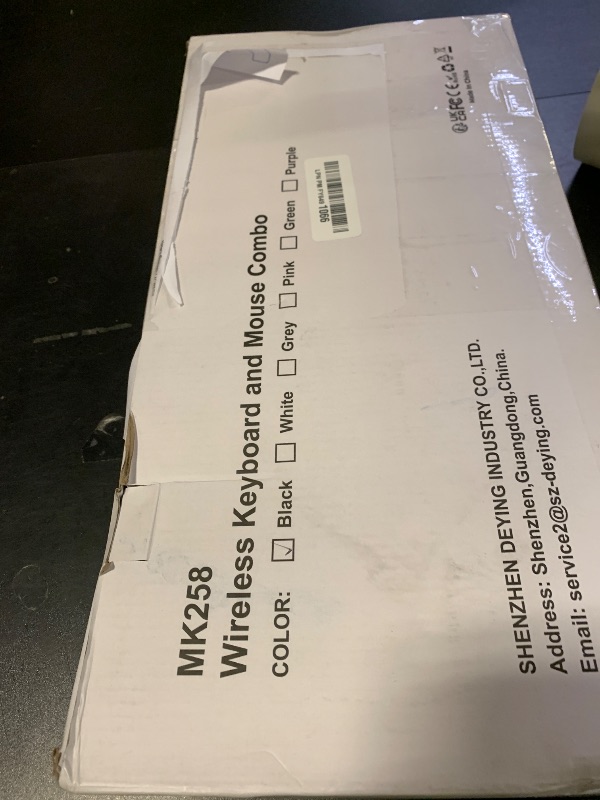 Photo 1 of Wireless Keyboard and Mouse Combo, Full Size Silent Ergonomic Keyboard and Mouse, Long Battery Life, Optical Mouse, 2.4G Lag-Free Cordless Mice Keyboard for Computer, Mac, Laptop, PC, Windows