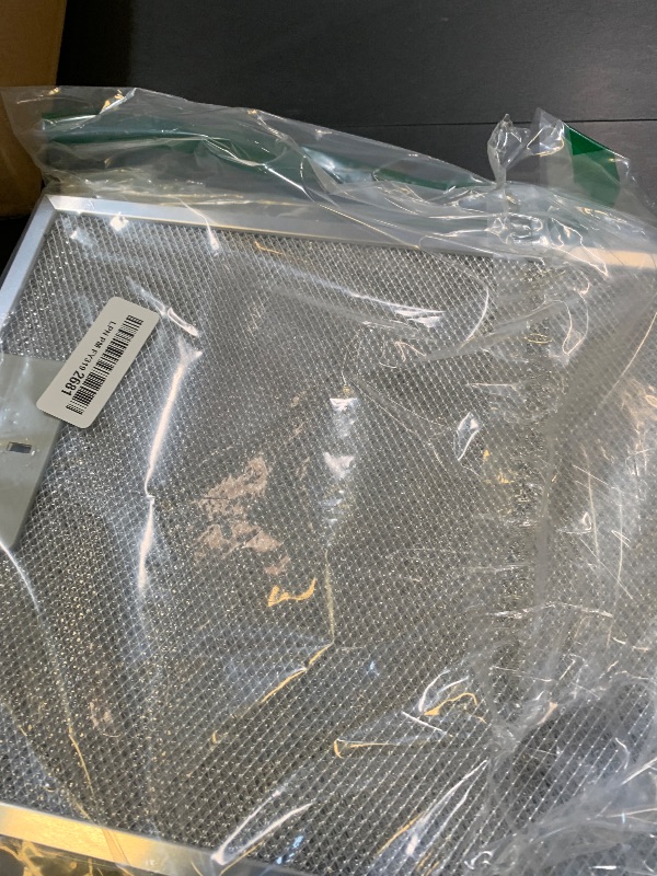 Photo 1 of Bagean Range Hood Filter Replacement 12" x 10.5" W10169961A Compatible with Whirlpool Stove Hood Vent Filter - Aluminum Screen for Kitchen Overhead Exhaust Fan Blocks Grease & Filters Oven Air (3-Pk)