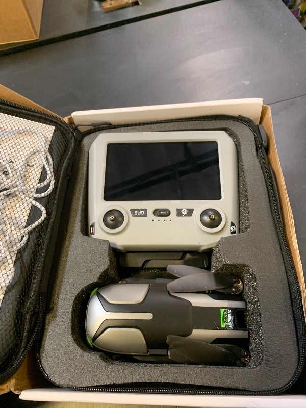 Photo 1 of GPS Drones with Camera for Adults 4K, 100-Min Flight Time, 5.7" FPV Screen, Long Range Video Transmission, RC Quadcopter, GPS Follow, Auto Return, Beginner Mode, Foldable RC Drones with 2 Batteries