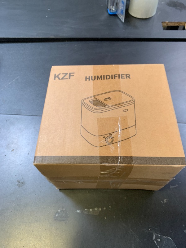 Photo 1 of KZF 2.3L Top-Fill Cool Mist Humidifier – Whisper-Quiet, Up to 30 Hrs Runtime, Auto Shut-Off, Ideal for Bedroom, Baby Nursery & Plants