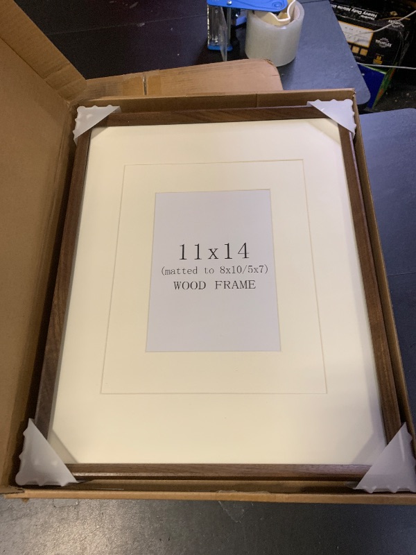 Photo 1 of solid wood picture frame 11x14