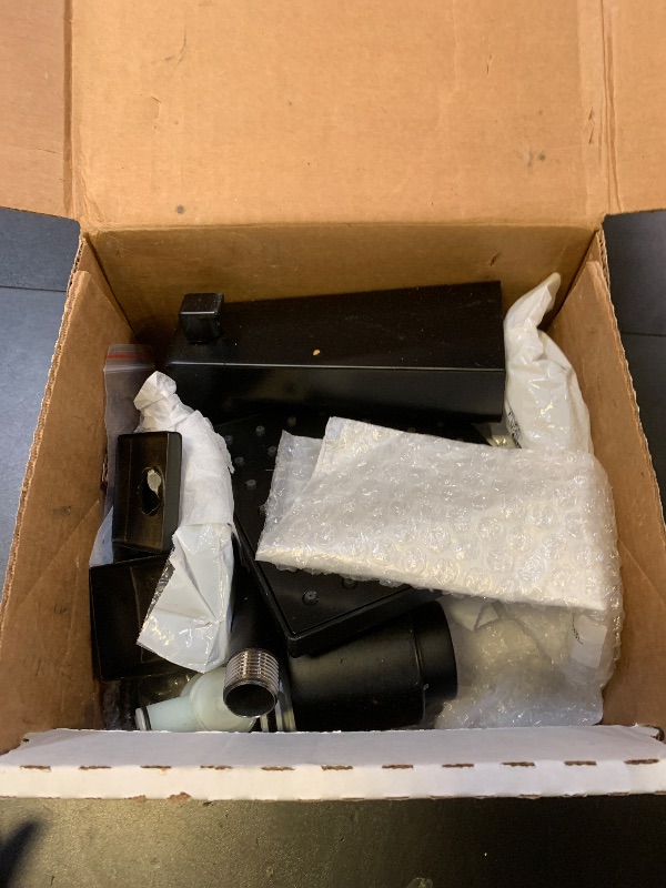 Photo 1 of Delta Faucet Modern 14 Series Matte Black Shower Faucet, Tub and Shower Trim Kit with Single-Spray Touch-Clean Black Shower Head, Matte Black T14467-BL-PP (Valve Not Included)