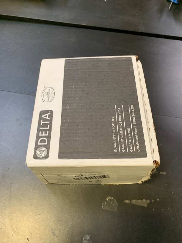 Photo 1 of Delta Faucet Modern 14 Series Matte Black Shower Faucet, Tub and Shower Trim Kit with Single-Spray Touch-Clean Black Shower Head, Matte Black T14467-BL-PP (Valve Not Included)