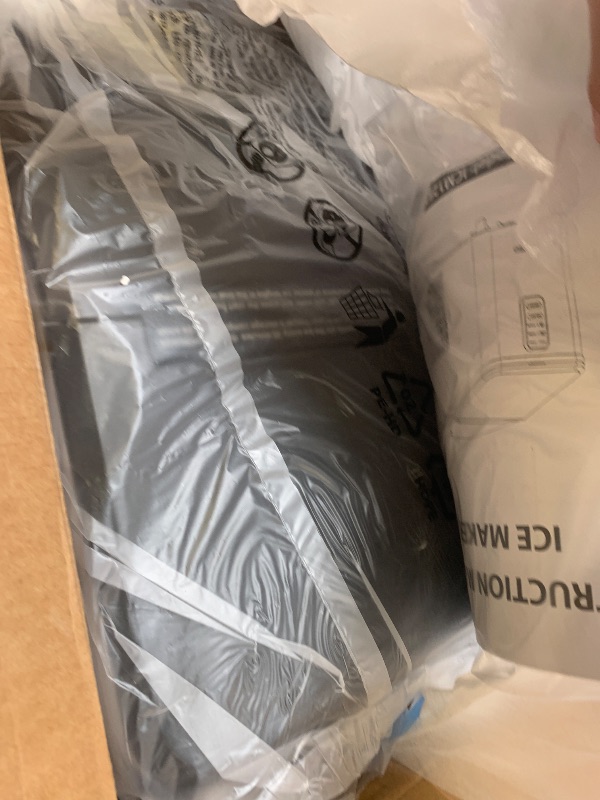 Photo 1 of Aeitto Ice Maker Countertop 26lbs/24H, Ice Machine 8 Ice Cubes Ready in 6 Mins, 2 Sizes of Bullet Ice Portable Ice Makers with Basket & Scoop, Auto Self-Cleaning for Home/Kitchen/Office Stainless