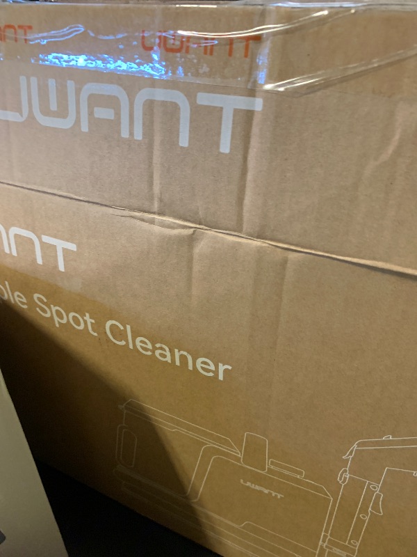 Photo 1 of uwant Carpet Cleaner Machine with Steam&Hot&Cold Water System 18Kpa Powerful Suction Upholstery Cleaner Machine with Pet Pro Cleaner for Pets, Carpet Steam Cleaner