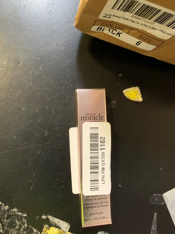 Photo 1 of philosophy ultimate miracle worker fix lip serum stick - with sunflower seed oil - clinically proven to increase volume and decrease wrinkles - nourishing balm