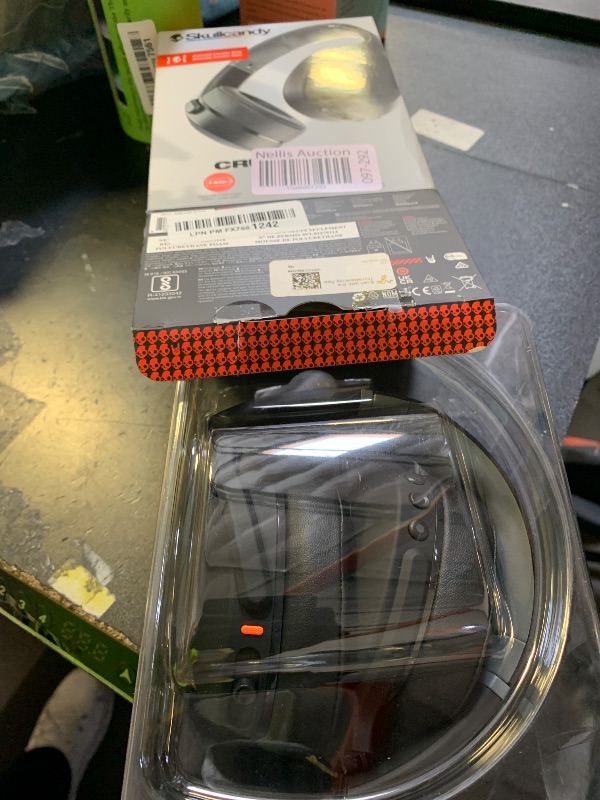 Photo 1 of Skullcandy Crusher Evo Wireless Bluetooth Headphones with Multi-Sensory Bass, Noise Isolating Over-Ear Fit, Up to 40 Hours Battery, Microphone for iPhone Android - True Black