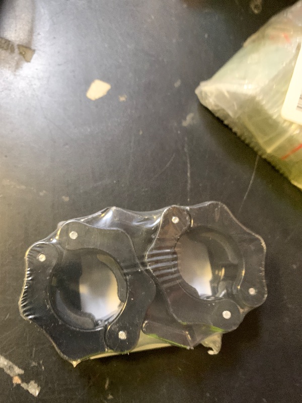 Photo 1 of 1 inch Barbell collars clamps 2 pack Barbell Clamp, Exercise Collars 1"(25mm) Quick Release Pair of Locking Collar Clips for Workout Weightlifting Fitness Training