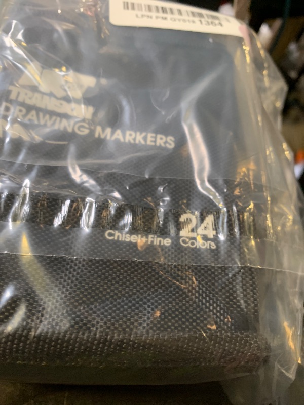 Photo 1 of **********MISSING PARTS*******
TRANSON Alcohol Markers for Drawing Coloring 24 Colors Dual-tip Fine and Chisel Tips