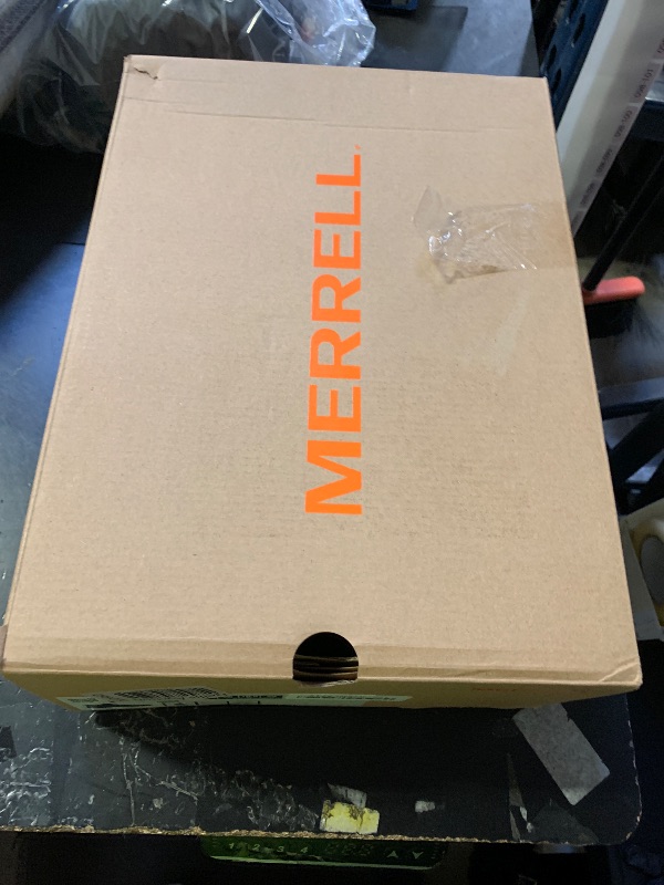 Photo 1 of Merrell Men's Moab 3 Mid Waterproof Tactical Boots, Comfortable Leather Outdoor Hiking Work Shoes, Black, 11