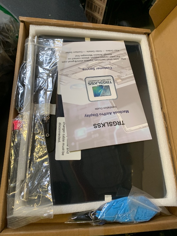 Photo 1 of TRGSLKSS A2337 Screen Replacement A2337 LCD for 13 inches MacBook M1 air 2020 Year 2560x1600 Replacement LCD Full Assembly for EMC 3598 MGN63 Space Grey