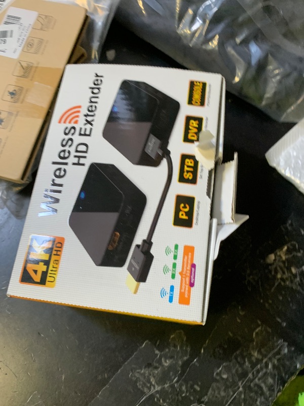 Photo 1 of Wireless HDMI Transmitter and Receiver 4K BIN-910, 400FT/120M Long Range, 9 Adjustable Channels, 1TX to 3RX– Stream HD Video/Audio from Laptop, PC, Camera to TV, Projector, Monitor