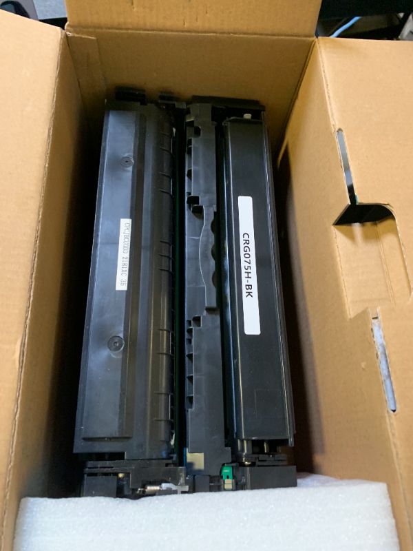 Photo 1 of 075H Toner Cartridge Set 4-Pack with Chip Compatible Replacement for Canon 075H 075 Toner Use for Canon Color imageCLASS MF662Cdw MF663Cdw MF665Cdw LBP646Cdw LBP647Cdw LBP640 MF660 Series Printer Ink