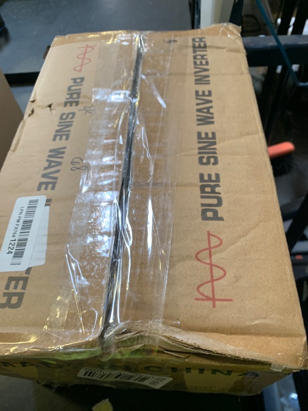 Photo 1 of WZRELB 2000W Pure Sine Wave Inverter 48V DC to 110V 120V AC, Car Power Inverter with 4 AC Outlets, LED Display,Off-Grid Portable Power Converter for Home, RV, Truck, Camping