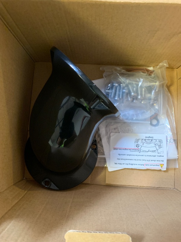 Photo 1 of Heavy Breather Extreme Air Cleaner Intake Filter for Harley Touring, Softail, Street Electra Road King Glide, 2018-2022 (Black)