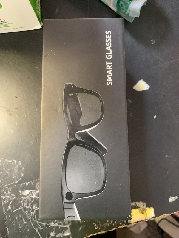 Photo 1 of AI Smart Glasses with Voice Assistant, 8MP HD Camera Glasses, 1080P Video Recording Sunglasses, Dual Core Chip Noise Reduction, RealTime Translation, Interchangeable Blue Light & UV Protection Lenses