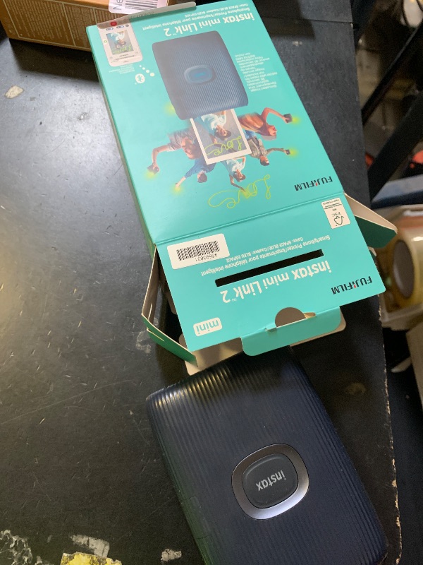 Photo 1 of FUJIFILM Instax Mini Link 2 Smartphone Printer Bundle 2025 - Space Blue